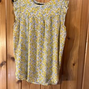 Loft nwt sleeveless blouse size medium